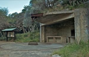 World War II gun emplacements - Accommodation Gladstone